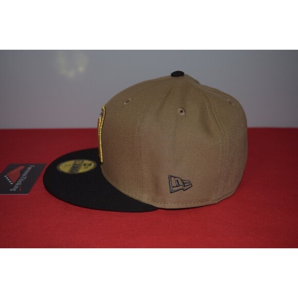 New Era Mexico WBC Baseball Hat Gold Mocha 59Fifty RARE STYLE NPB LMB MLB LMP - Picture 3 of 9